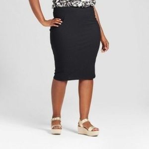 Ava & ViV Plus Size Pencil Skirt
